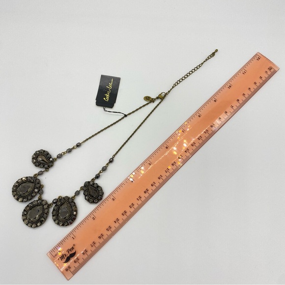 Cookie Lee Teardrop Necklace Vintage - New Old Stock - Picture 5 of 5